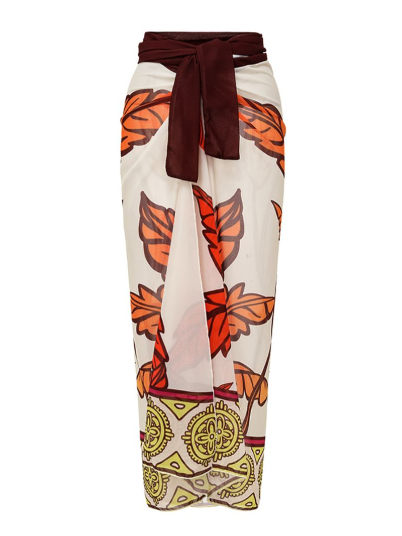 V Neck Ruffle Swimsuit