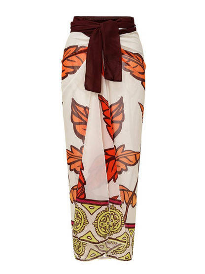 V Neck Ruffle Swimsuit