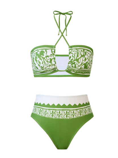 Giza Swimsuit with Sarong Skirt