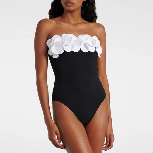 Eclipse Off-Shoulder Swimsuit